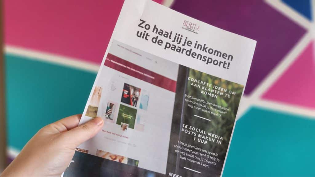 Klanten vinden met een gratis weggever!